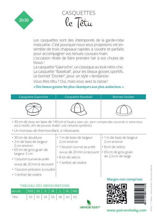 Casquettes <b>le Têtu</b> – Image 9